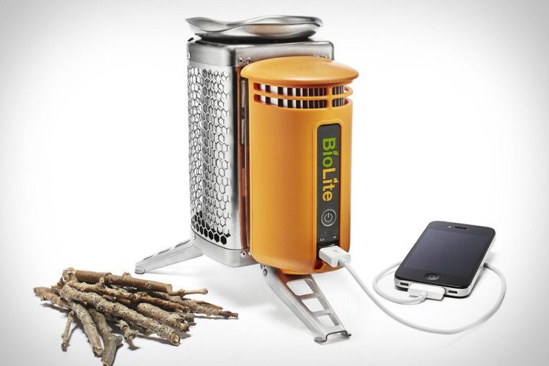 No Electricity? No Problem. Charge Your Phone with this Portable BioLite Campstove